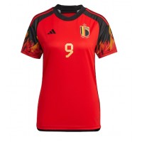 Belgia Romelu Lukaku #9 Hjemmedrakt Dame VM 2022 Kortermet